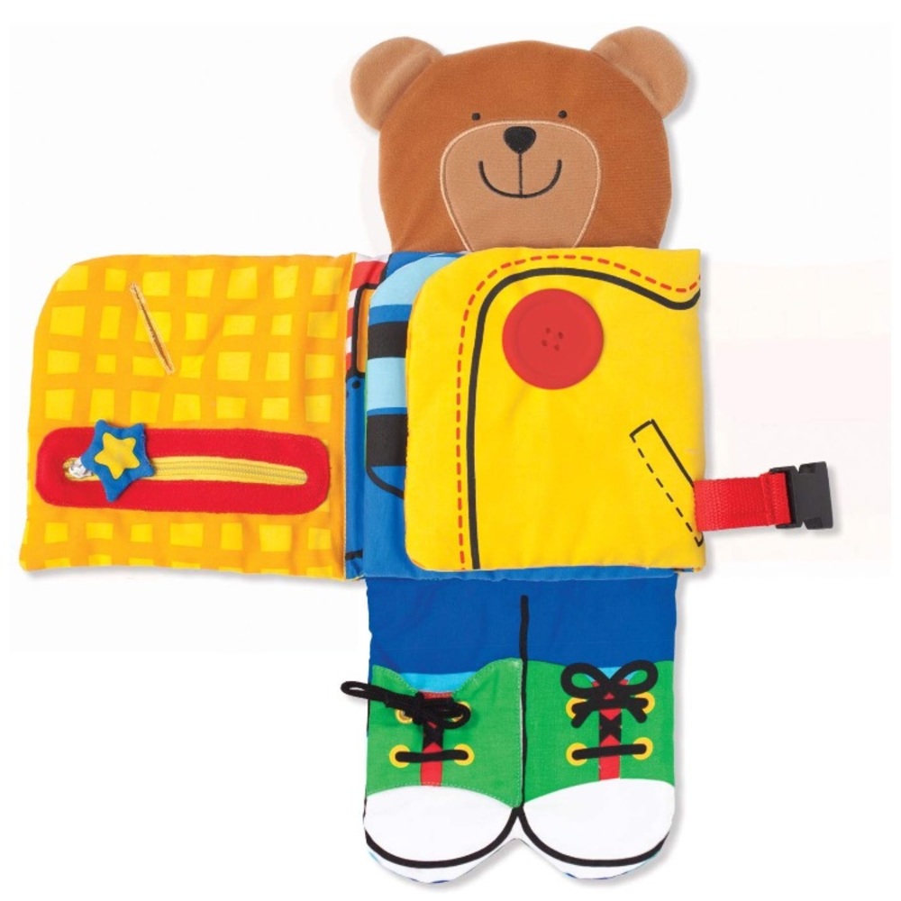 Dress Up Bear by Melissa and Doug EUC